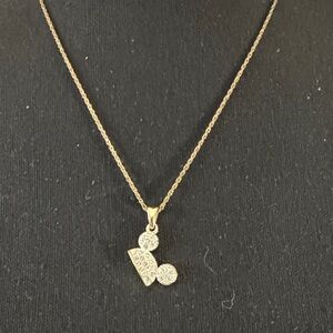 Gold Mickey Mouse Pendant Necklace - Women Jewelry/ Kids